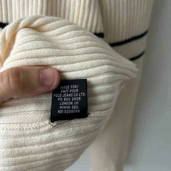 Polo Ralph  Lauren black label ribbed knit sweater - Picture 9 of 11